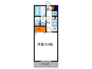 コゥジィ－・コ－トの物件間取画像